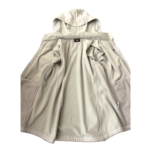 AVIA Spring/Fall Fleece-Lined Hooded Jacket in Light Grey (XL) - Picture 9 of 9